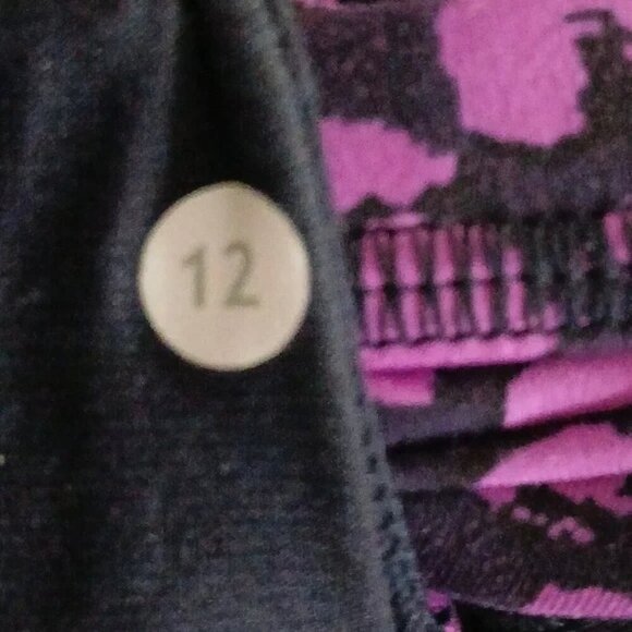 Lululemon Free to Be Purple Cheetah Print Sports Bra - Picture 6 of 7